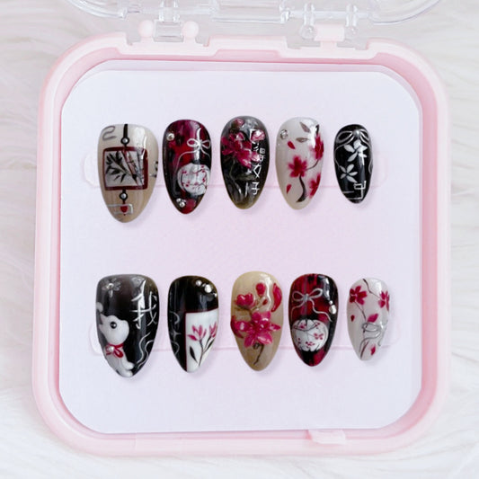 Moonlit Lanterns of the East